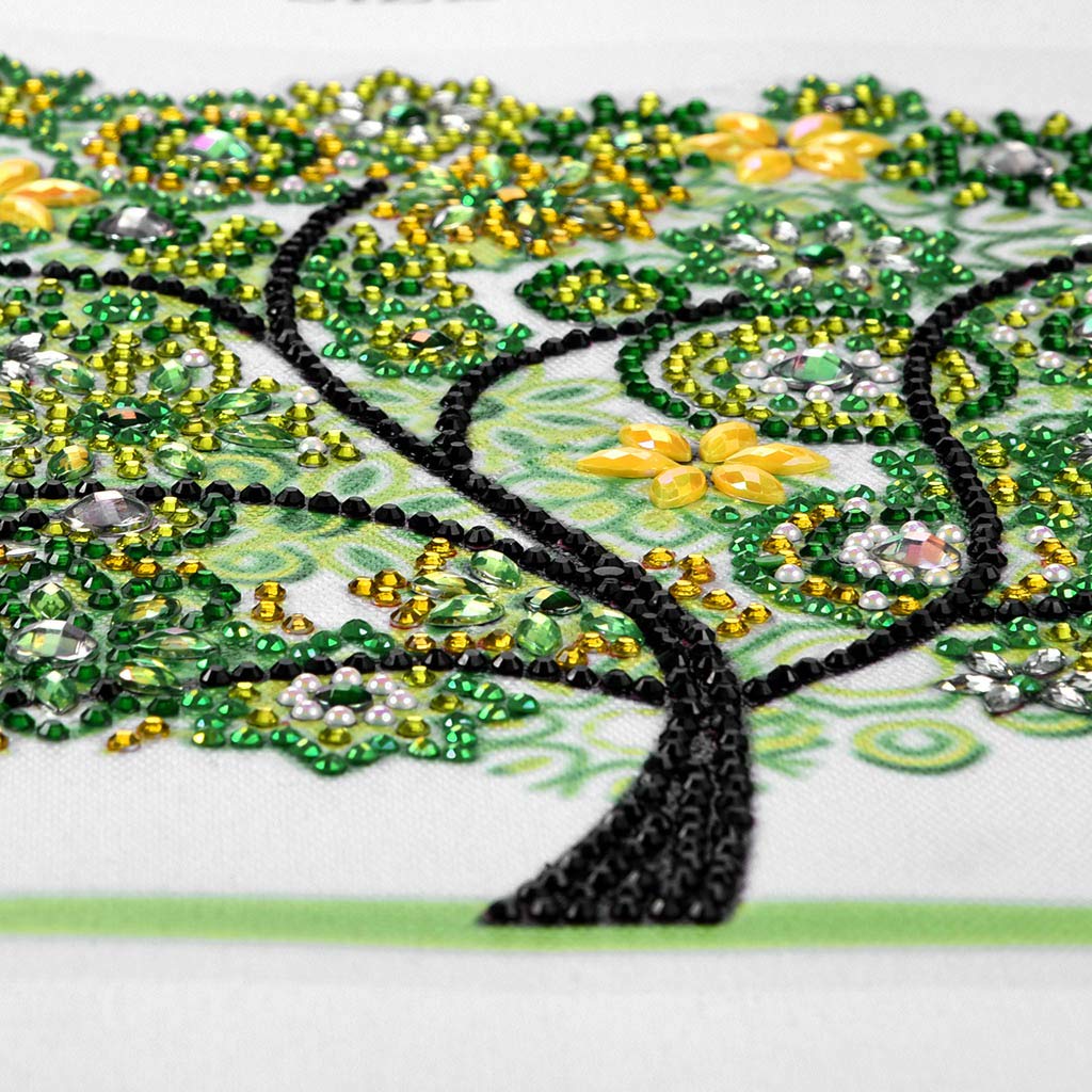 5D Diamond Painting Kit for Adults & Kids - DIY Special Shape Rhinestone Art with Four Seasons Tree Design, 11.9x11.9 Inch (3 Pack) - Perfect for Home Wall Decor, Relaxation & Creative Gift Giving