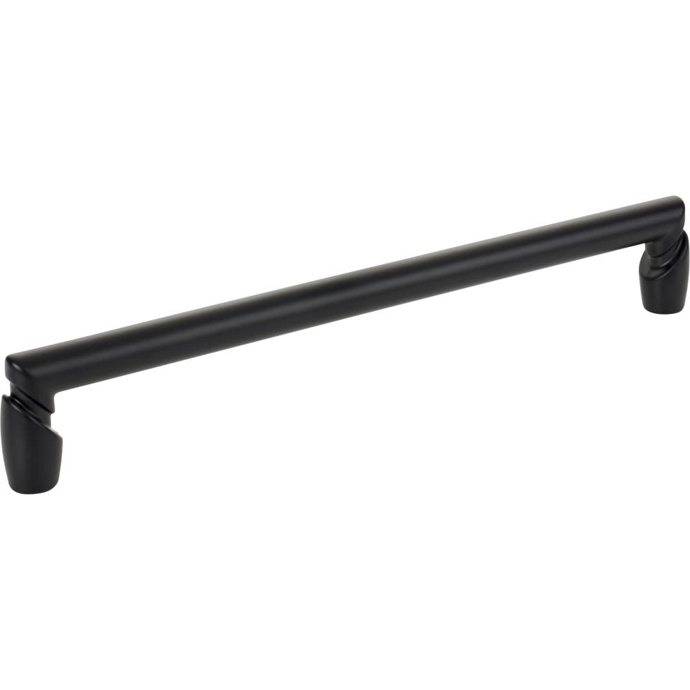 Top Knobs Florham 12-Inch Appliance Pull in Flat Black – Perfect for Kitchen Cabinets, Drawers & Modern Home Decor