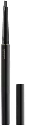 Double Eyebrow Pencil with Spoolie Brush - Waterproof & Smudge Proof Eyebrow Makeup Pencil - Perfect for Filling, Shaping & Defining Brows - Great for Everyday Makeup & Professional Looks (Black)