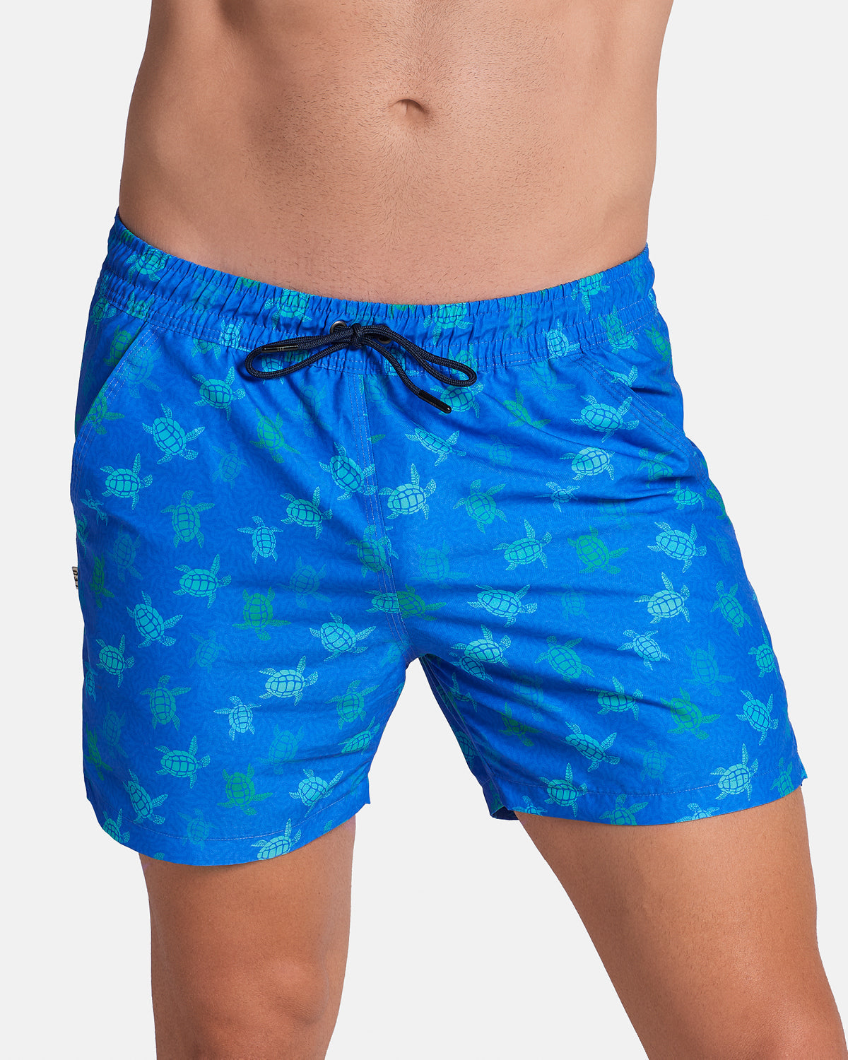 Eco-Friendly Men's Swim Trunks with Soft Inner Mesh Lining - Quick-Dry, Comfortable & Sustainable Swimwear for Beach, Pool & Water Sports