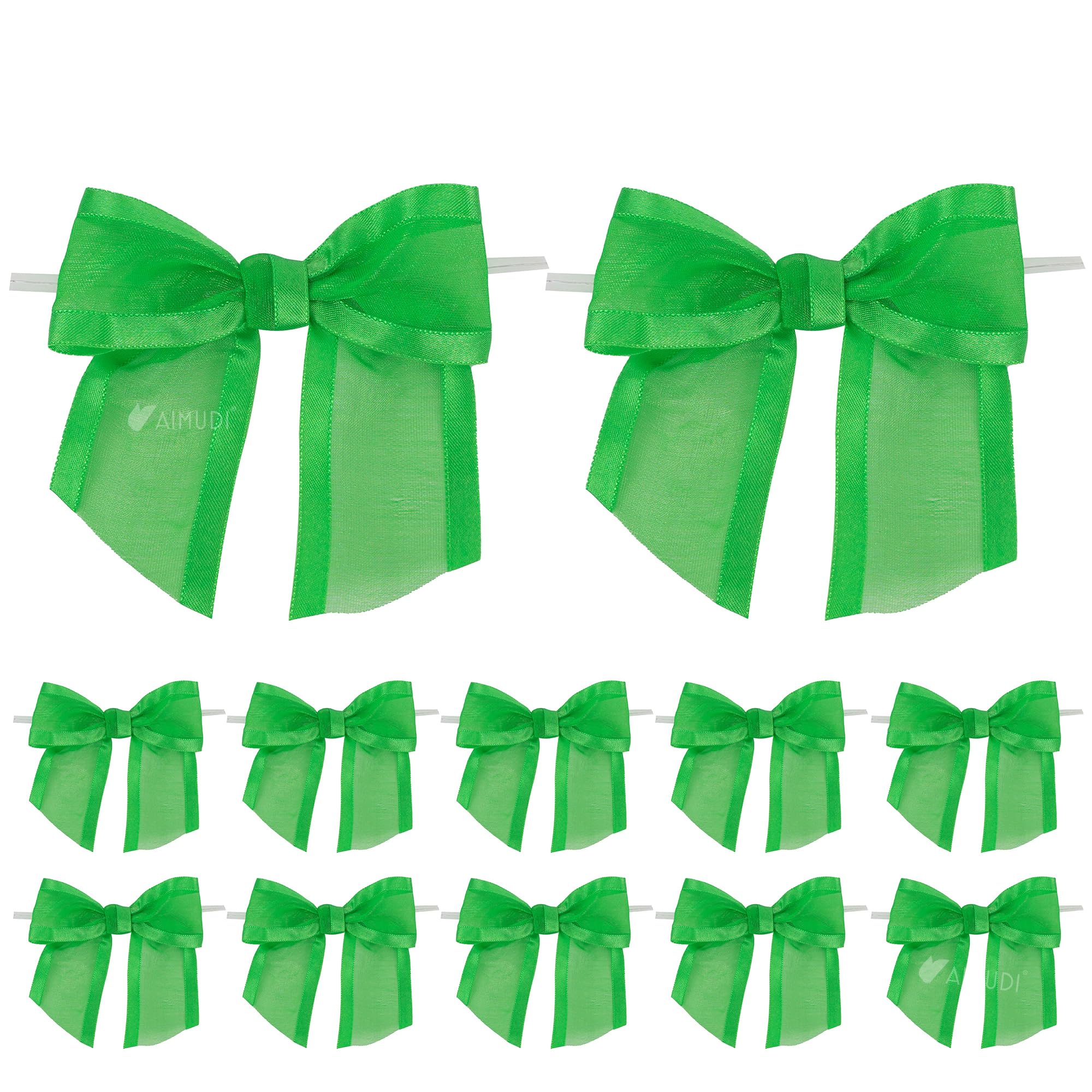 St. Patrick's Day Green Bows - 4