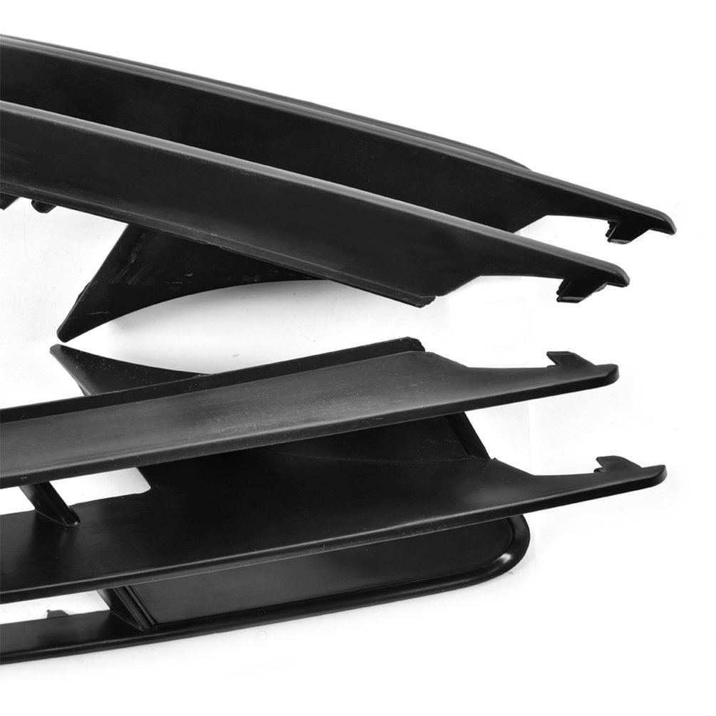 Audi Q7 2006-2009 Black Bumper Grilles - Left & Right for Off-Road Protection
