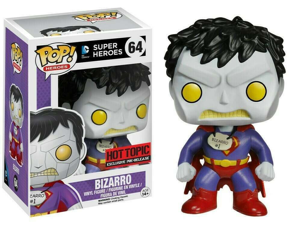 DC Super Heroes Bizarro #64 Action Figure - Collectible Toy for Fans & Display - Perfect for Comic Book Lovers & Superhero Collections