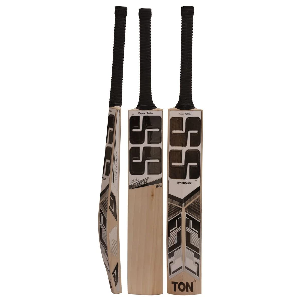 Premium English Willow Cricket Bat - Full Size for Adults with Short Handle | Includes Bat Cover | Perfect for Professional Matches & Casual Play