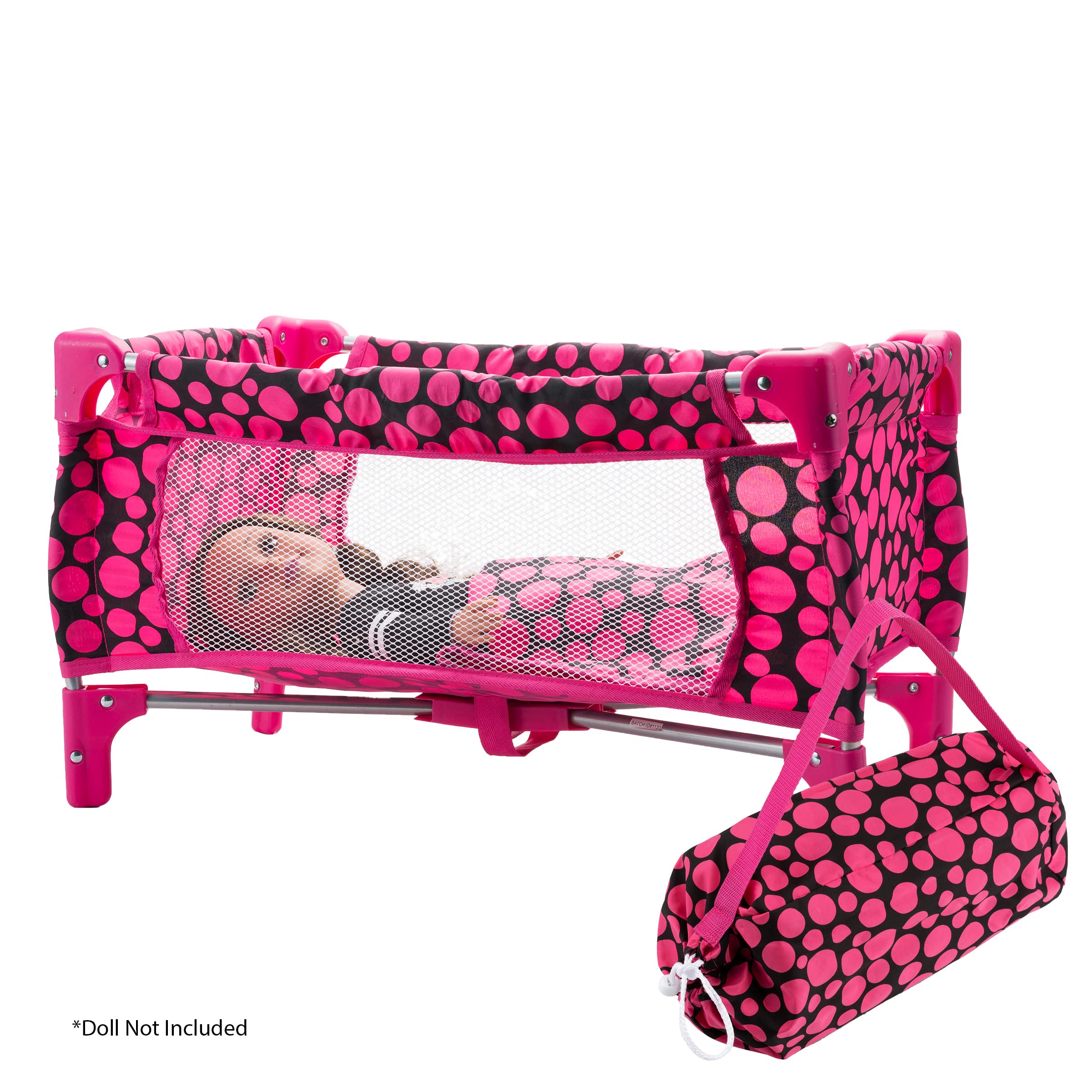 Premium Baby Doll Accessories Gift Set - Stroller, Bed, High Chair & Crib | Complete Doll Furniture Collection for Toddlers & Kids | Perfect for Role Play, Pretend Play & Gift Giving