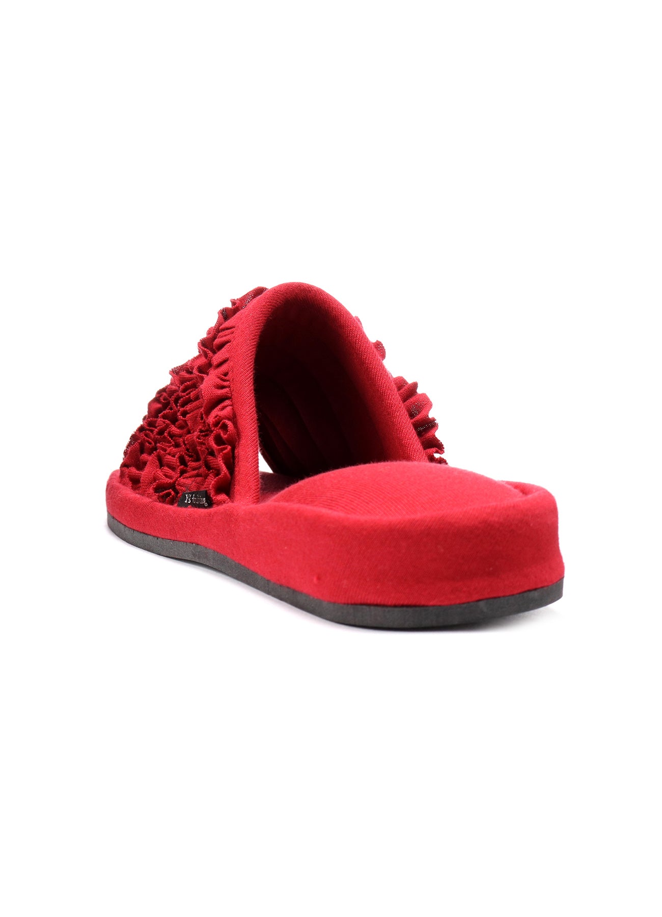 Comfortable Cotton Jersey Slippers for Women & Men - Soft Indoor House Shoes for Relaxing at Home, Lounging & Cozy Evenings