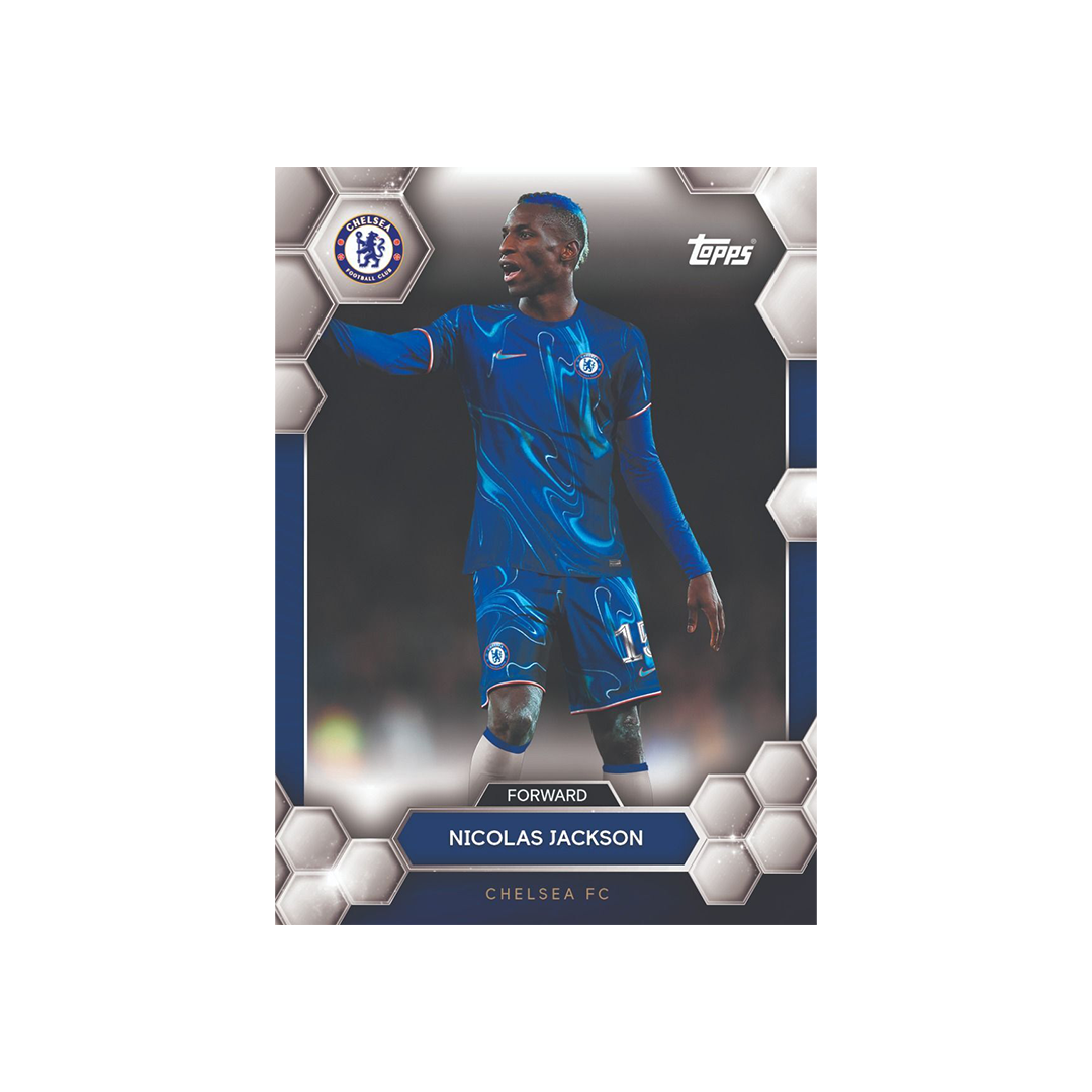 Topps Chelsea 2024/25 Fan Set - Official Soccer Trading Cards Collection for Chelsea FC Supporters | Perfect for Collecting, Gifting & Match Day Memorabilia