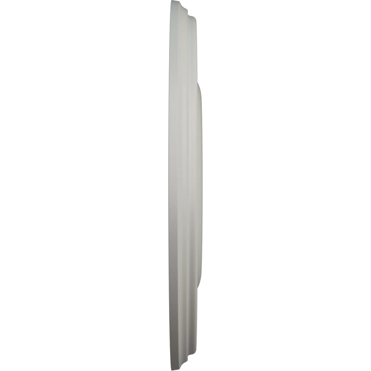Ekena Millwork CM18BRPCF 18-Inch Bradford Ceiling Medallion - Hand-Painted Cream Finish - 18 1/8
