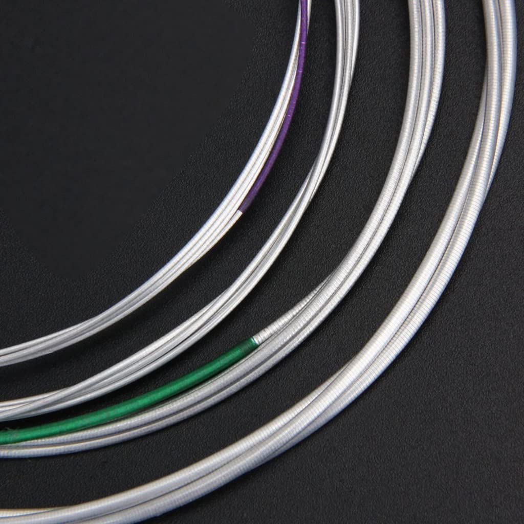 Premium 4/4 Full Set Cello Strings - A D Practice Steel Core with Alloy Winding for Beginners, Students & Enthusiasts - Ideal for Kids, Toddlers & Adults - Perfect for Classical Music, Practice Sessions & Electronic Guitar Parts