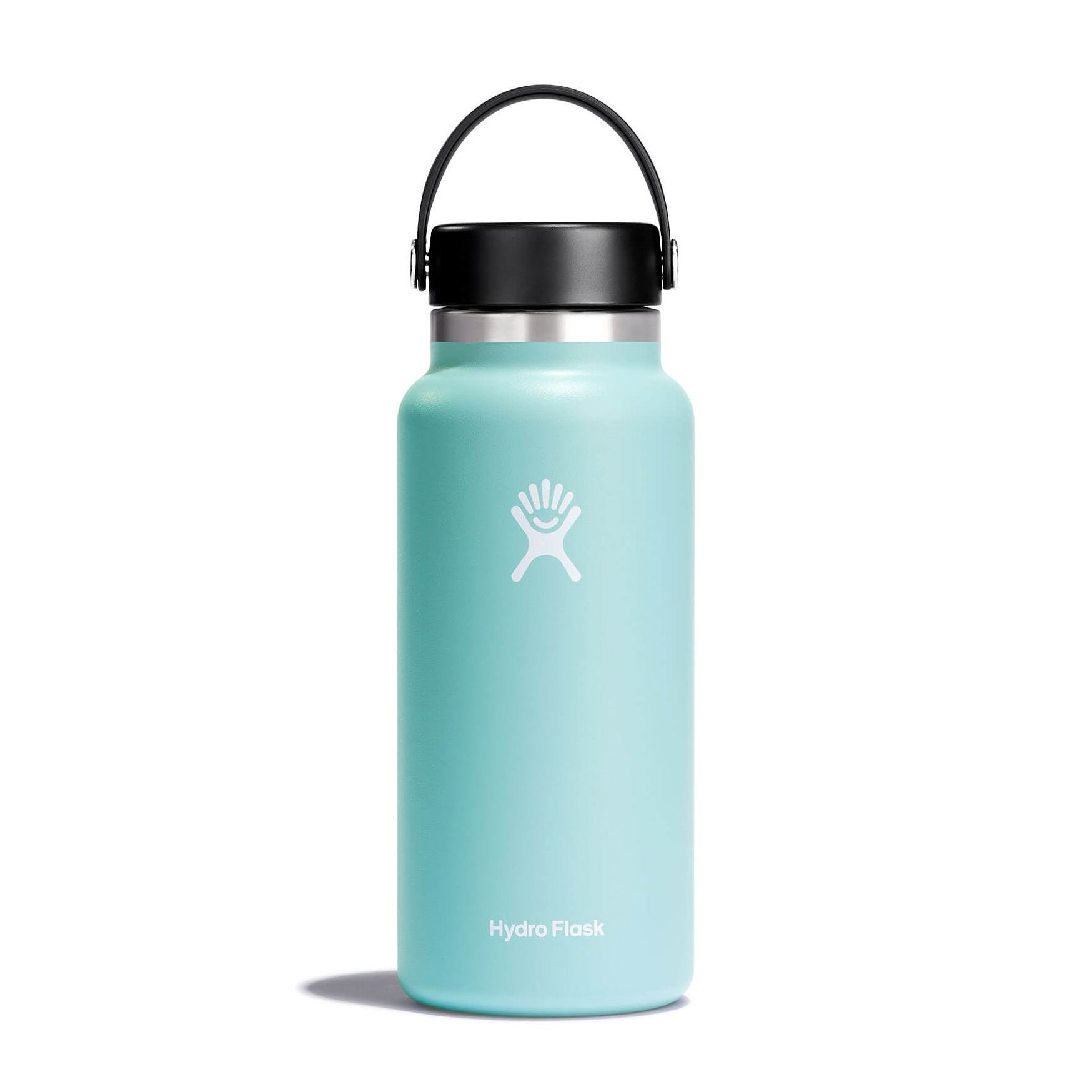 32 oz Wide Mouth Water Bottle with Straw & Leak-Proof Lid - BPA Free Stainless Steel Insulated Water Bottle for Gym, Hiking, Travel & Outdoor Activities
