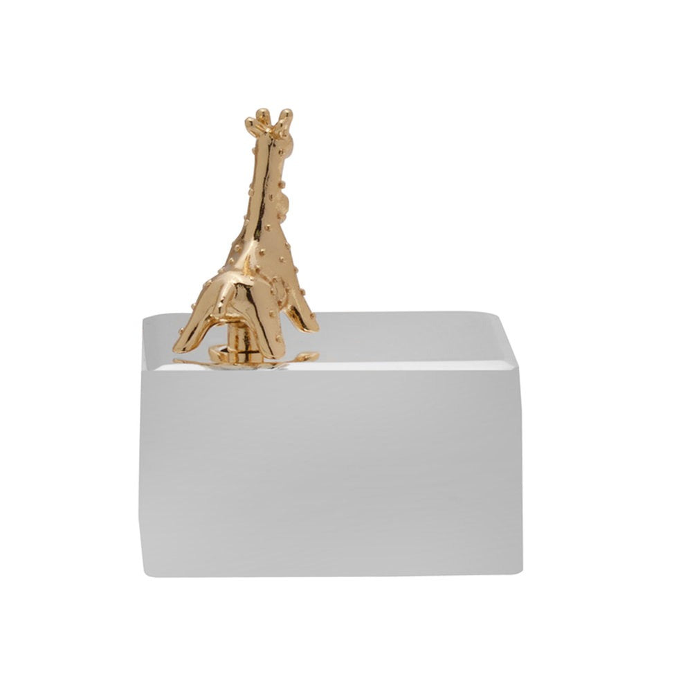 Baby Giraffe Music Box - Handcrafted Wooden Musical Toy with Soothing Lullabies for Newborns & Toddlers | Perfect Nursery Decor, Baby Shower Gift & Bedtime Soother