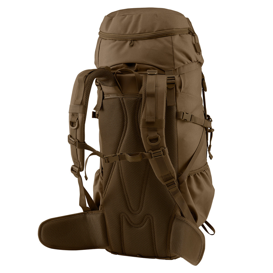 Caribee 64571 Ochre M60 Phantom Rucksack - Durable Hiking Backpack for Outdoor Adventures, Travel & Camping