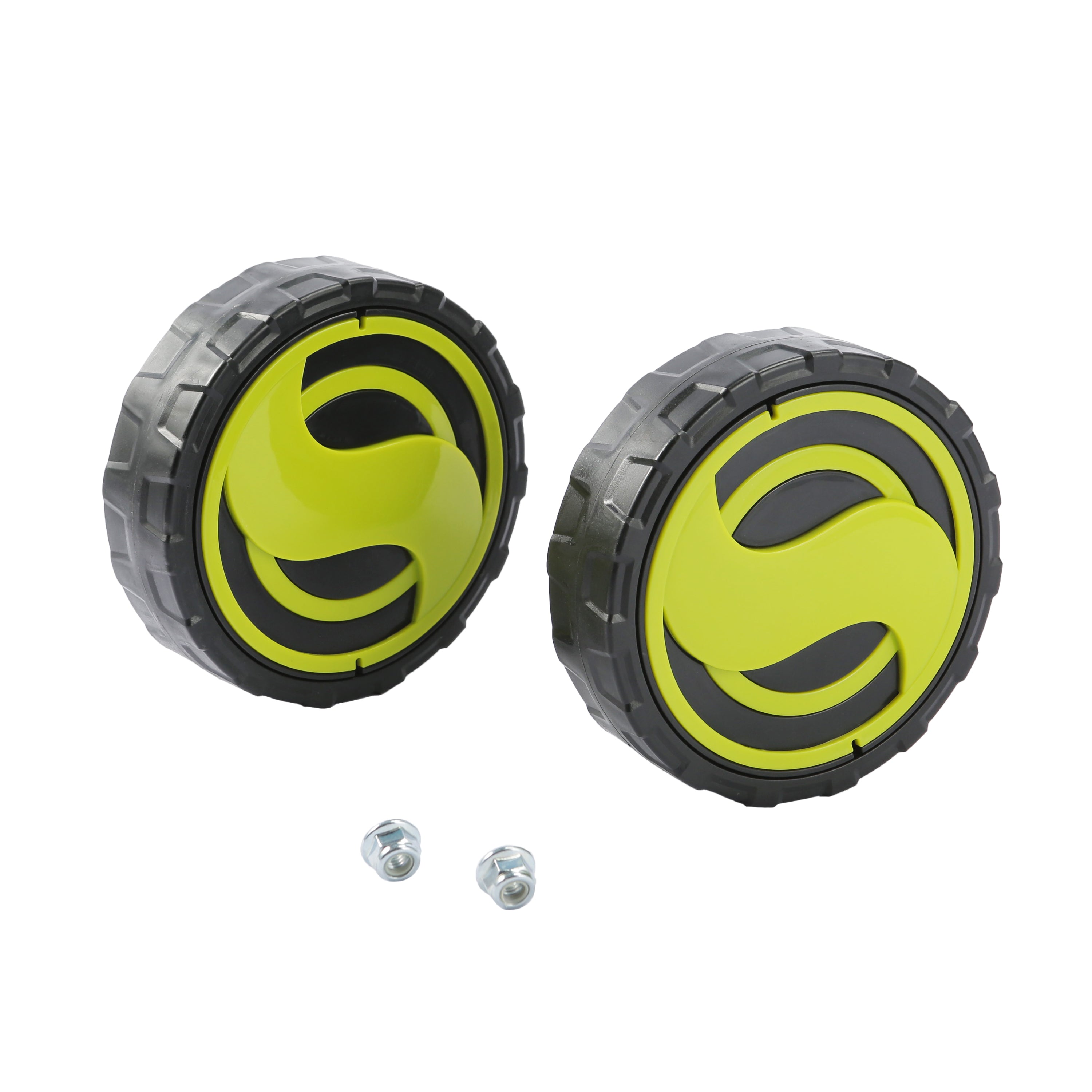 Sun Joe 24V X2 17LM Replacement Rear Wheel Kit - Compatible with Sun Joe 24V X2 17LM Cordless Lawn Mower - Perfect for Easy Lawn Maintenance & Mower Repair
