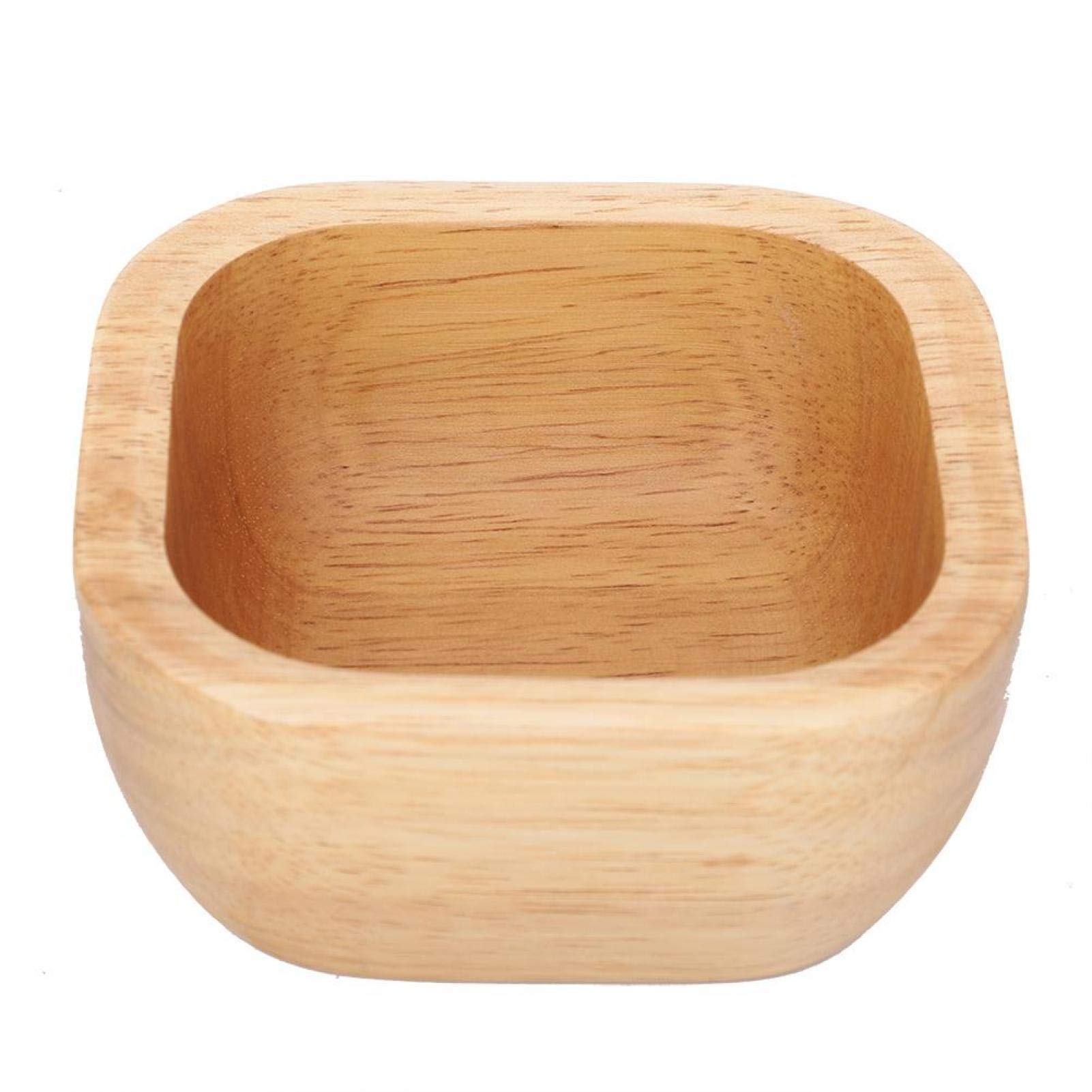 Premium Smooth Wooden Serving Plate - 10x10x3 Inch Handcrafted Wood Bowl for Snacks, Fruits, Cheese & Charcuterie | Eco-Friendly Kitchenware for Parties, Picnics & Home Dining