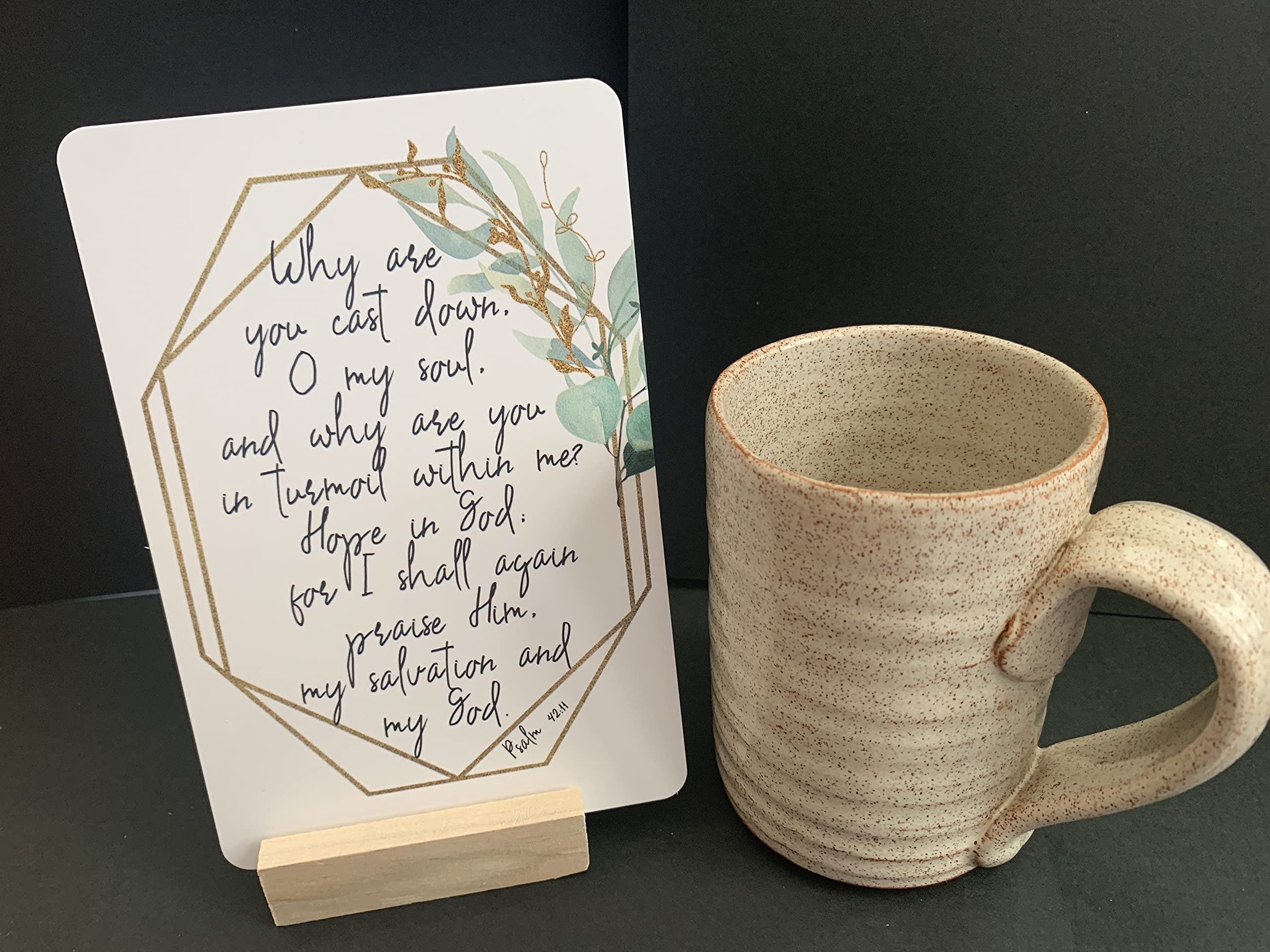 Red Door Inspirations Monthly Scripture Memory Cards - 12 Count ESV Bible Verse Cards for Daily Devotion, Bible Study & Christian Gift Giving