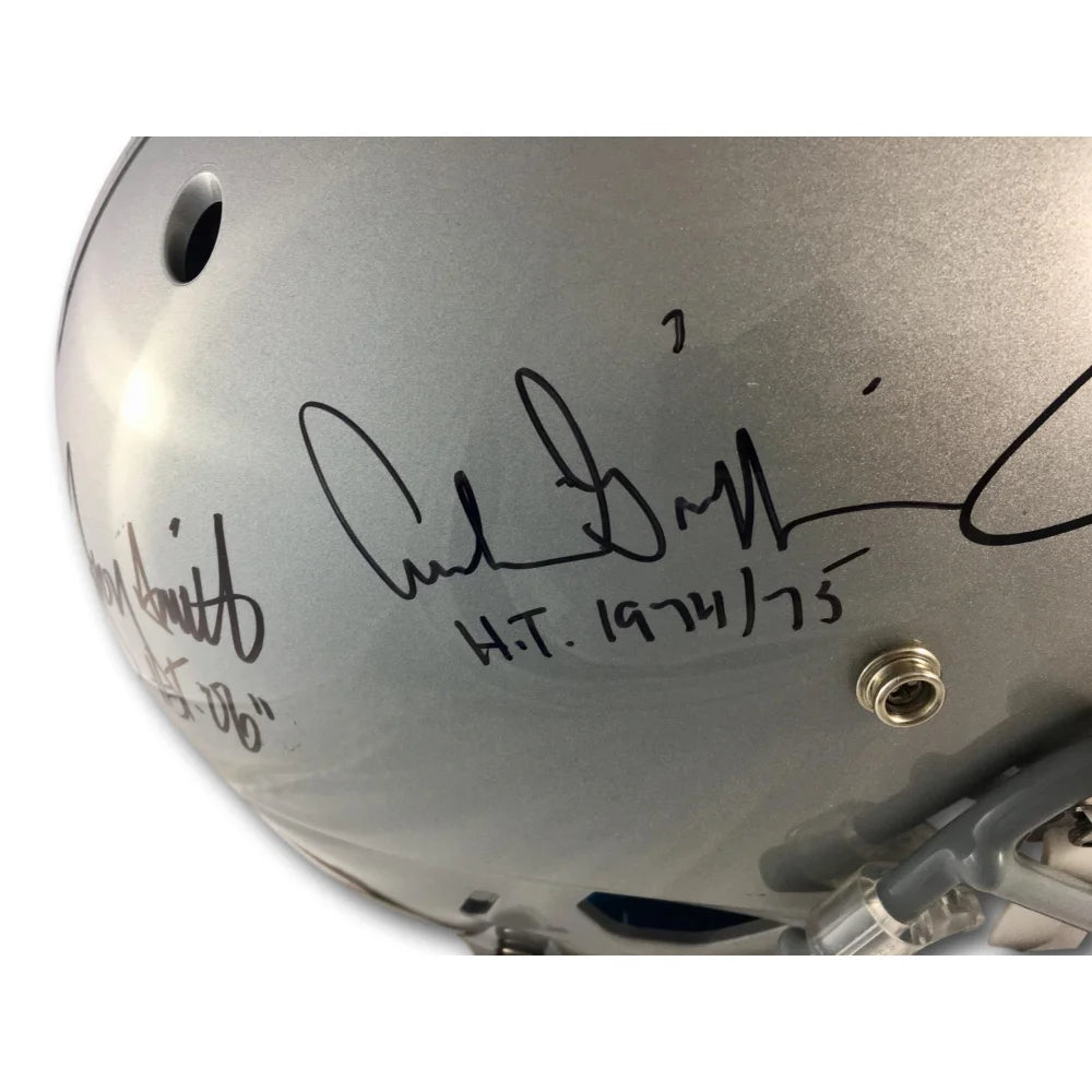 Authentic Griffin George Smith Signed Ohio State Buckeyes Football Helmet with Radtke COA - Collectible Sports Memorabilia for Fans & Decor