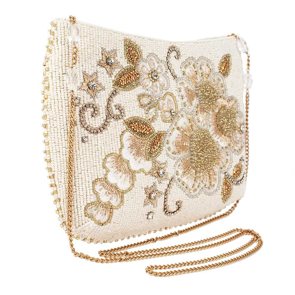 Mary Frances Radiance Crossbody Bridal Clutch - Elegant Wedding Purse for Bride, Bridesmaids & Special Occasions | Perfect for Ceremonies, Receptions & Formal Events