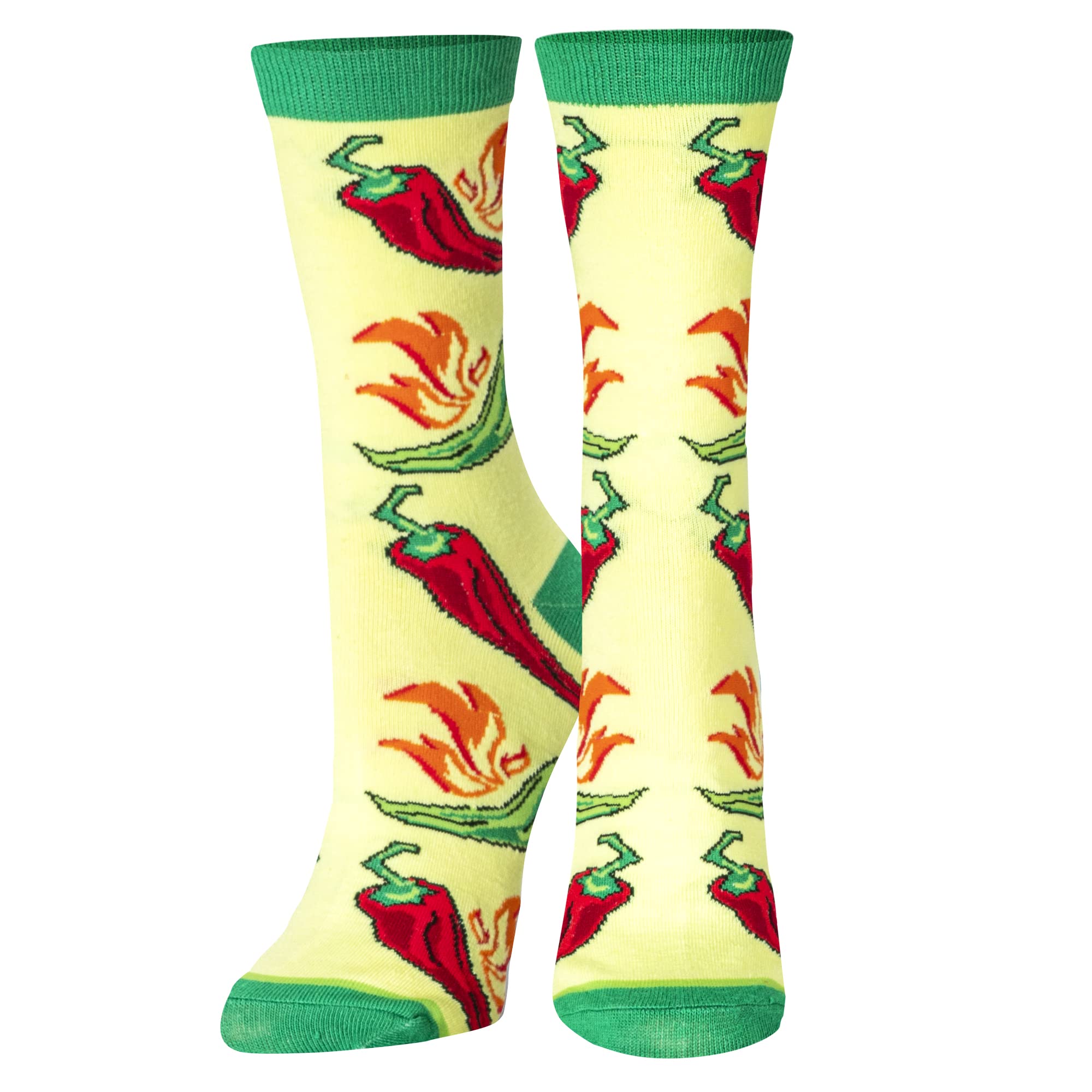 Fun & Crazy Women's Fruit and Vegetable Socks - Assorted Colorful Styles (5-10 Pairs) - Perfect for Gifts, Costume Parties & Everyday Wear
