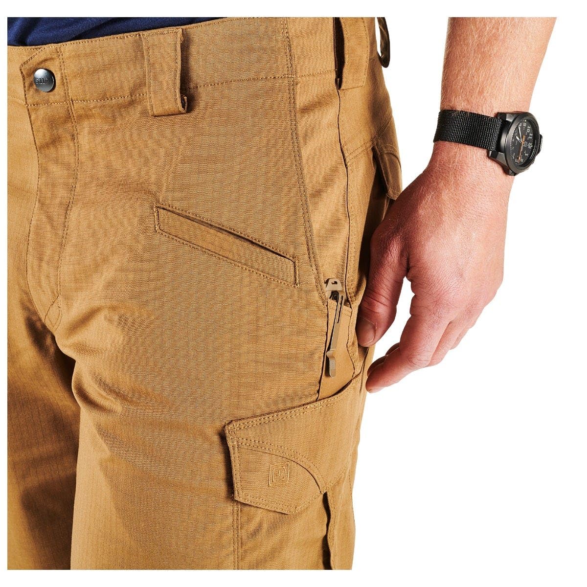 5.11 Tactical Men's Stryke 11-Inch Inseam Military Shorts - Flex-Tac Ripstop Fabric, Style 73327 - Durable Tactical Shorts for Outdoor, Hiking & Military Use