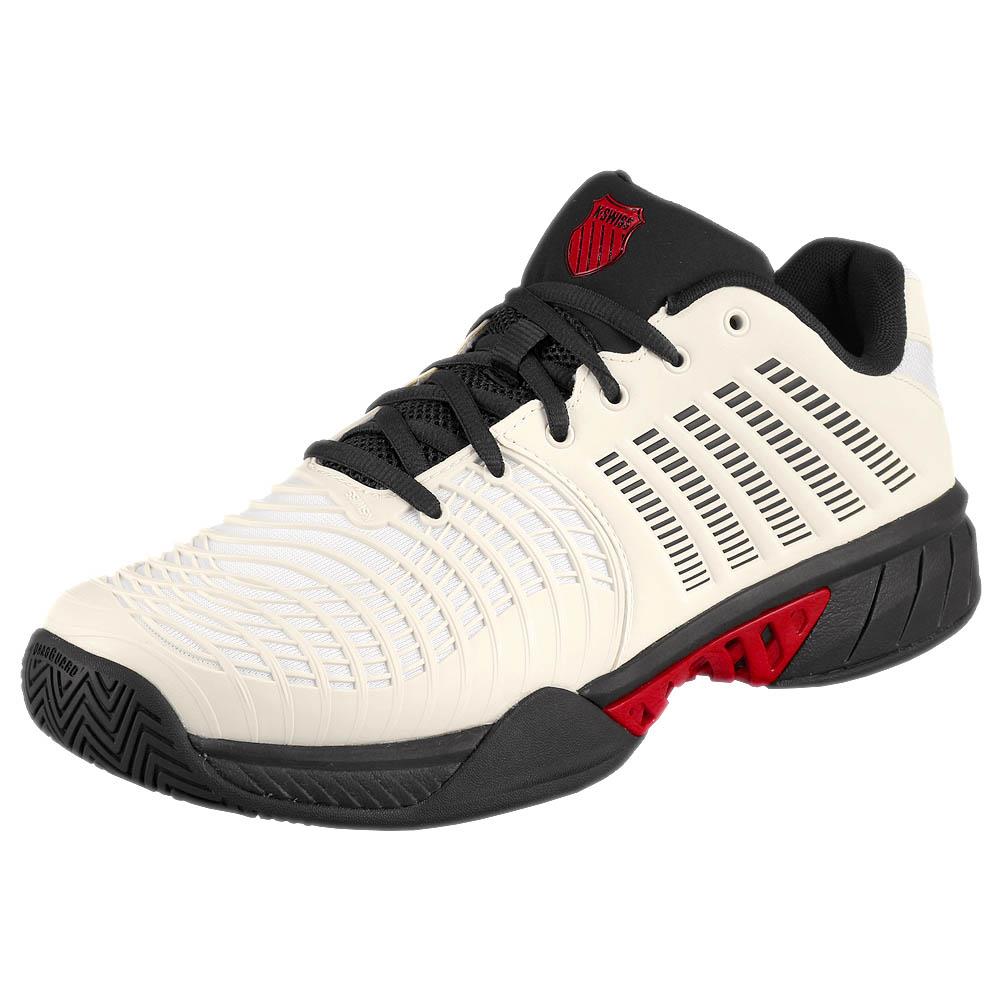 K Swiss Men's Express Light 3 Running Shoes - White/Stretch Limo - Lightweight Comfortable Sneakers for Men - Perfect for Jogging, Gym Workouts & Casual Wear