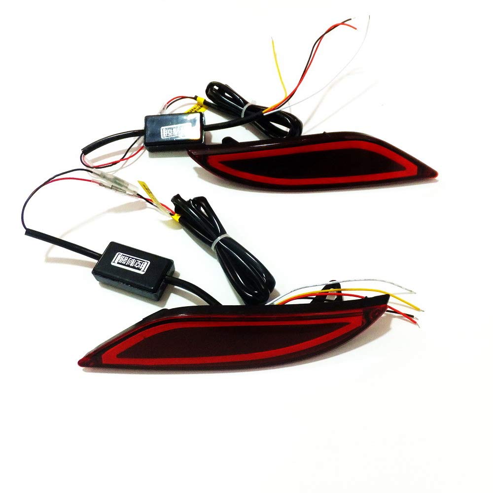 2016-2019 Chevrolet Malibu LED Brake Lights - DRL Turn Signal Lights with Light Guide for Night Driving | Upgrade Headlights & Tail Lights for Safety & Style