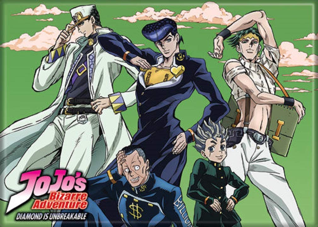 JoJo's Bizarre Adventure Character Magnets 2.5x3.5
