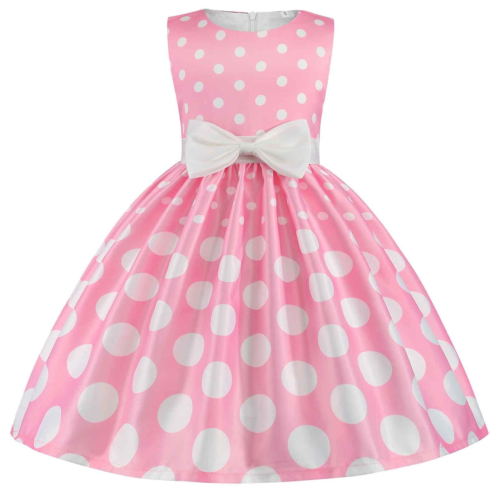 **Elegant Kids Birthday Gown & Princess Dress with Bowknot – Floral Printed Party Dress & Skirt Set for Weddings, Pageants, and Special Occasions**