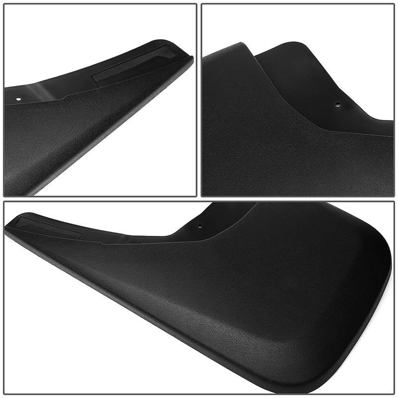 1/8 in. Thick Heavy Duty Mud Flaps for 2014-2018 Chevy Silverado 1500 & 2015-2018 2500/3500HD - Perfect for Off-Roading, Truck Protection & Mud Splash Prevention