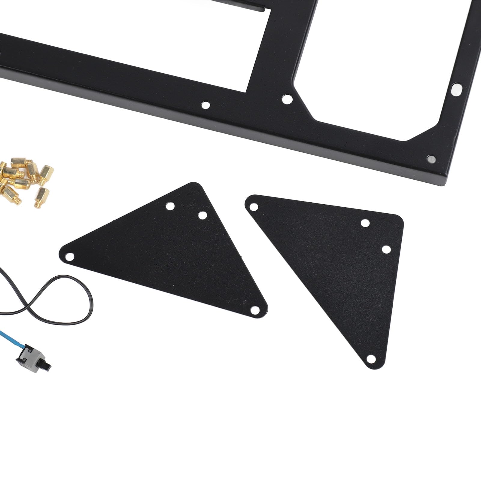 DIY Gaming Computer Case - ATX Open Chassis Rack for X79/X99 Dual Server Motherboards | Supports ATX, Micro ATX & ITX | Perfect for Custom PC Builds & Gaming Rigs