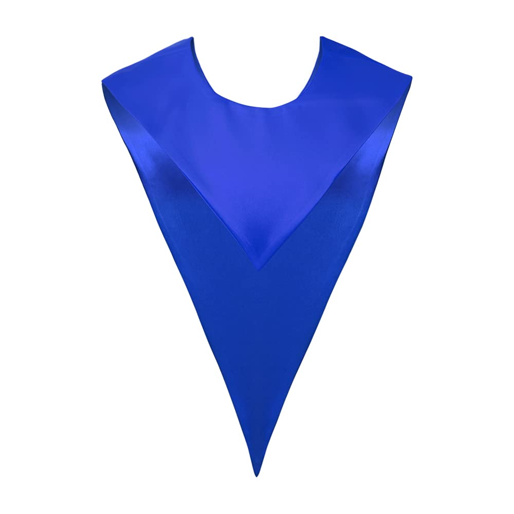 Endea Premium Graduation Stole for Adults - Solid Color Unisex V-Shaped Stole - Perfect for Graduation Ceremonies, Commencements & Academic Events