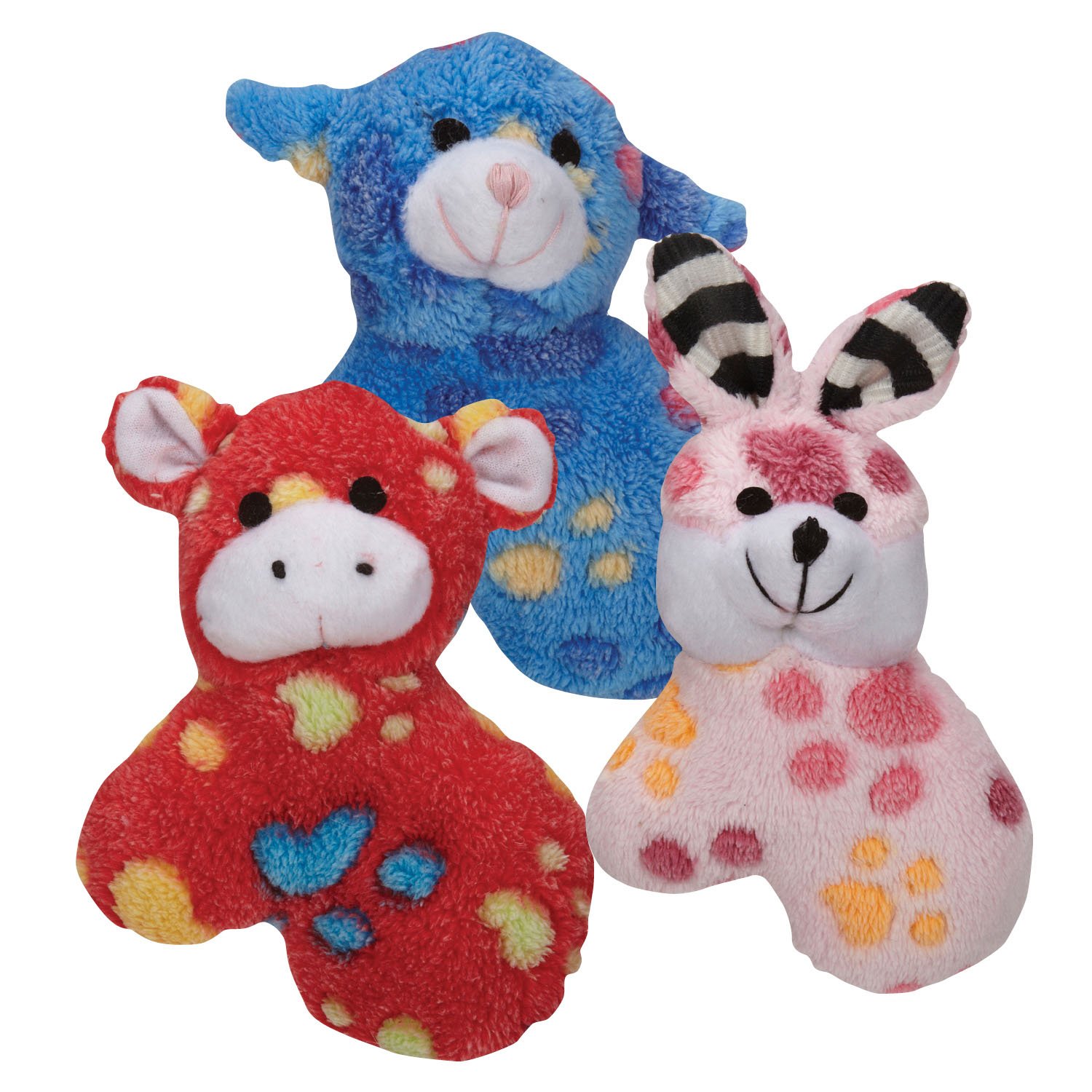 Zanies Silly Squad 5-inch Bunny Dog Toy - Chew-Resistant & Interactive Plush for Small & Medium Dogs - Perfect for Playtime, Training & Cuddling