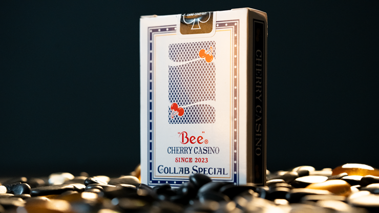Limited Edition Bee X Cherry Playing Cards - Premium Quality Poker Cards for Magic Tricks, Cardistry & Game Nights - Perfect for Professional Magicians & Card Enthusiasts