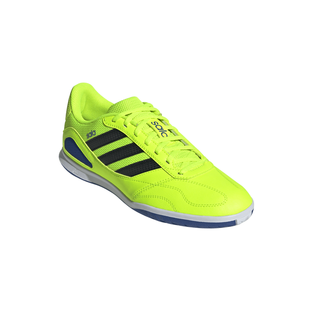 Adidas Super Sala Competition III Indoor Soccer Shoes for Men - Lucid Lemon/Core Black/Cloud White - Perfect for Futsal, Indoor Training & Competitive Play