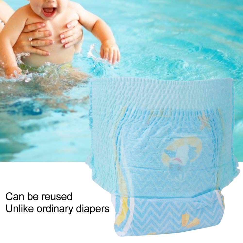 Reusable 3-Piece Swim Diapers for Toddlers & Newborns - Waterproof Swim Pants (XXL 15kg+) for Pool, Beach & Water Play