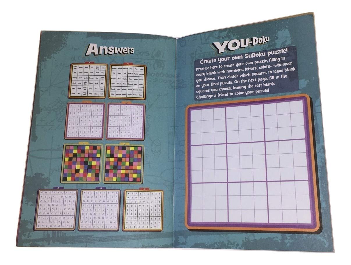 Phineas and Ferb Sudoku Fun Book Volume 2 - Kids Puzzle Activity Book with 100+ Challenges | Perfect for Travel, Road Trips & Family Game Night