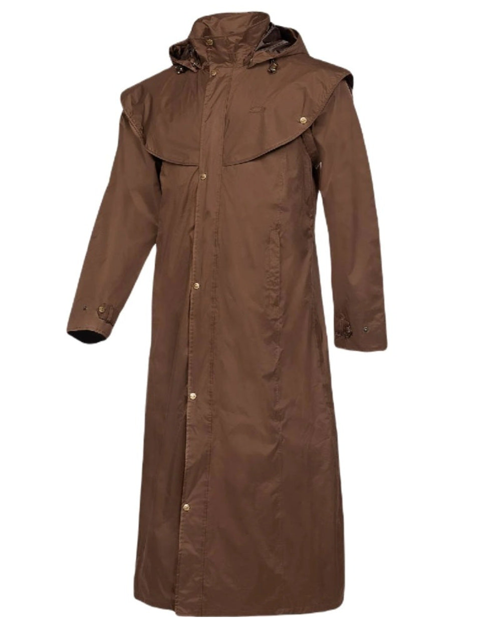 Baleno Newbury Waterproof Long Coat for Men & Women - Windproof Raincoat with Hood for Outdoor Hiking, Camping & Travel