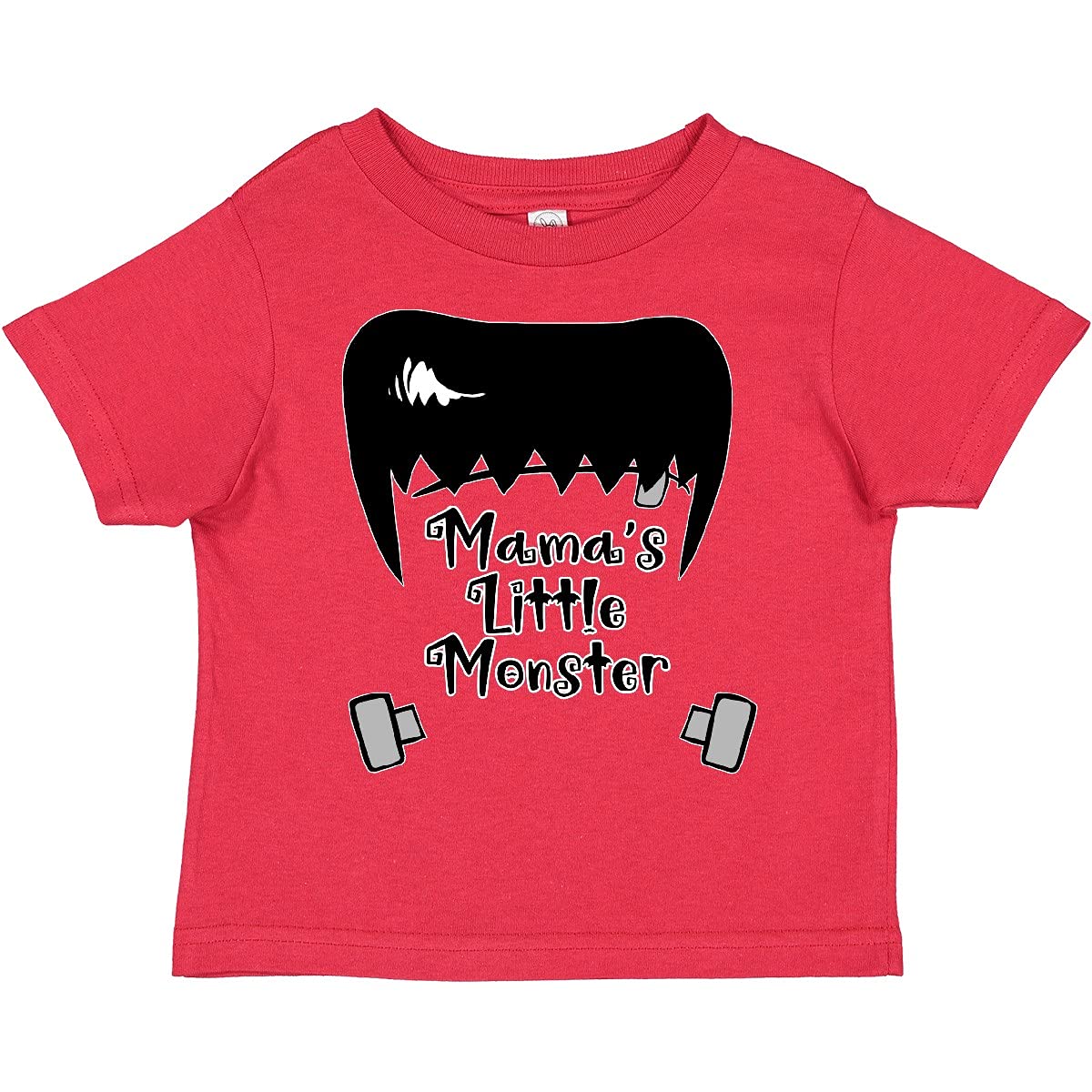 Inktastic Halloween Mama's Little Monster Frankenstein Toddler T-Shirt - Cute Kids Costume Tee for Trick or Treat, Halloween Parties & Family Photo Outfits