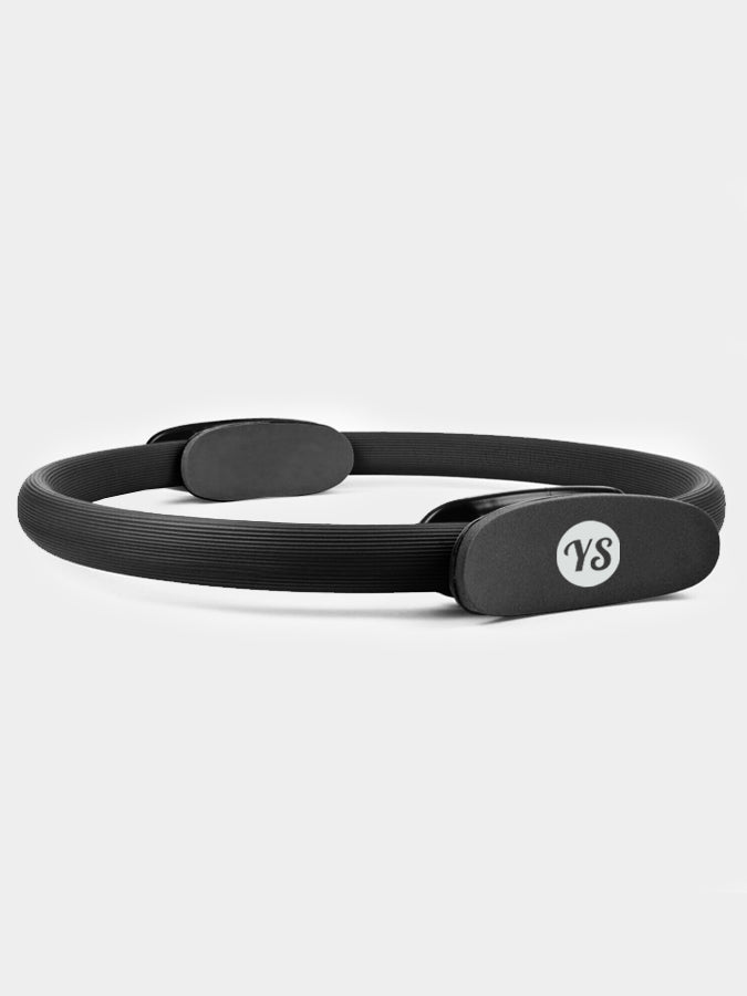 Premium Yoga Studio Pilates Resistance Ring with Double Handle - Ideal for Home Workouts, Gym Training & Physical Therapy