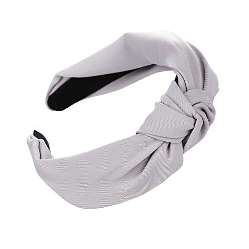 Elegant Bow Hairband for Women - Stylish Knot Headband Hair Hoop - Perfect Hair Accessory for Short Hair - Great for Parties, Weddings & Everyday Wear