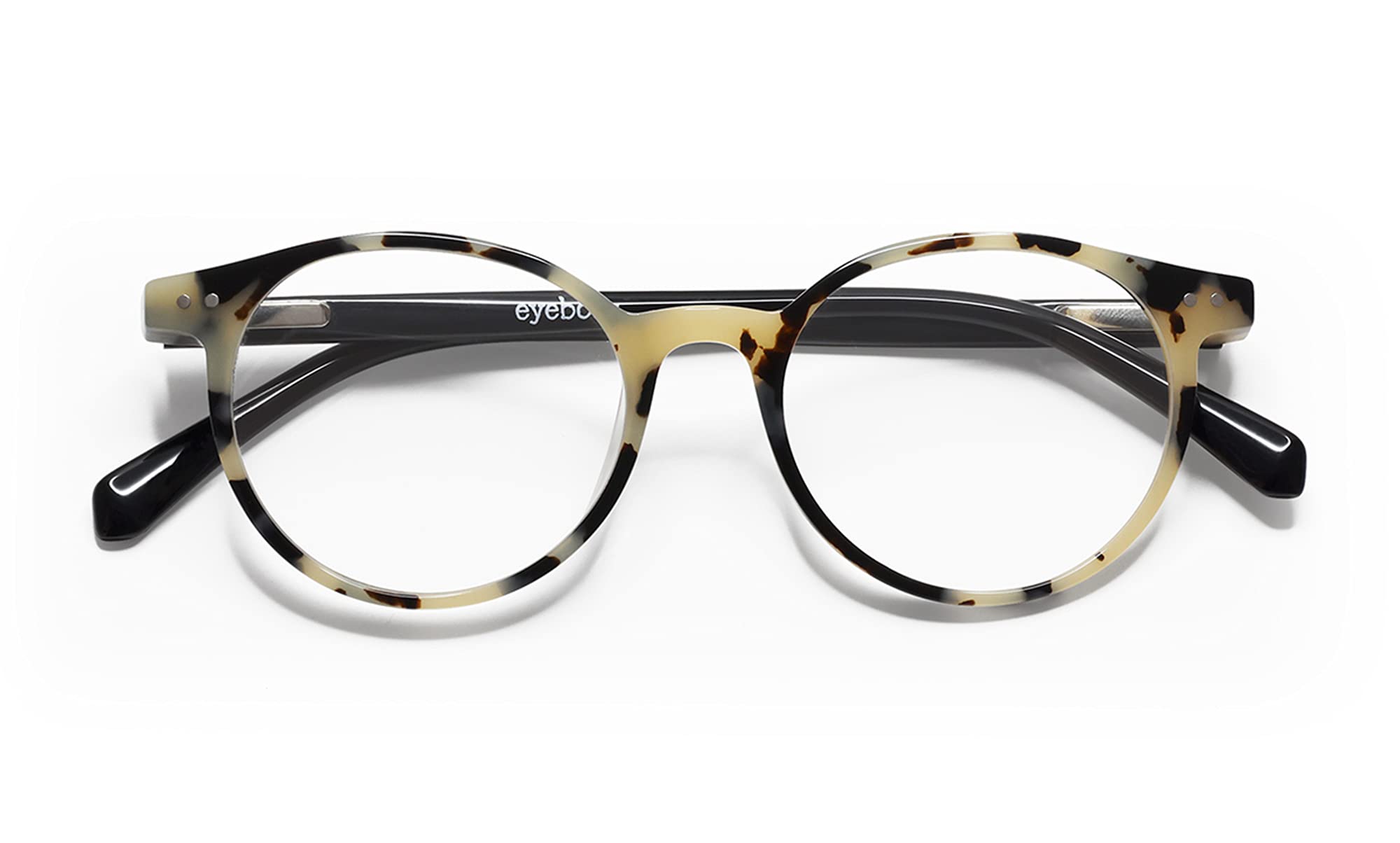 eyebobs - Case Closed | Premium Reading Glasses for Men & Women | Round Frame Glasses for Average Faces | 0.0x to 4.0x Strength | Perfect for Reading, Office Work & Daily Use
