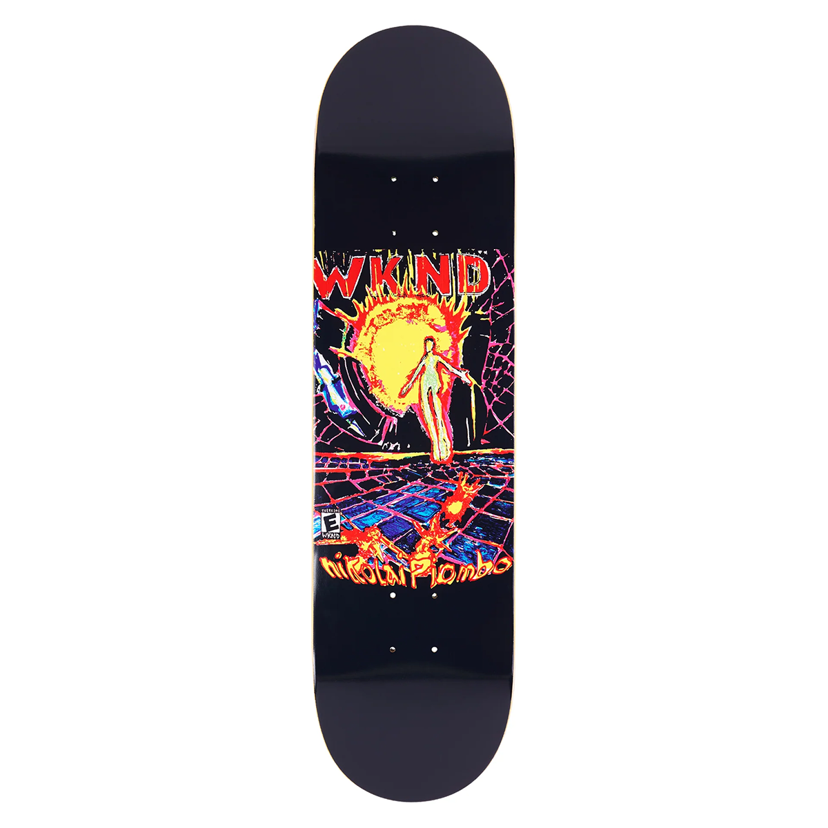 WKND Uplevel Nickolai Piombo Skateboard Deck - Premium Quality Skateboard for Street & Park Riding - Available in Multiple Sizes (7.5, 8.0, 8.25, 8.5) - Perfect for Skaters, Beginners & Professionals