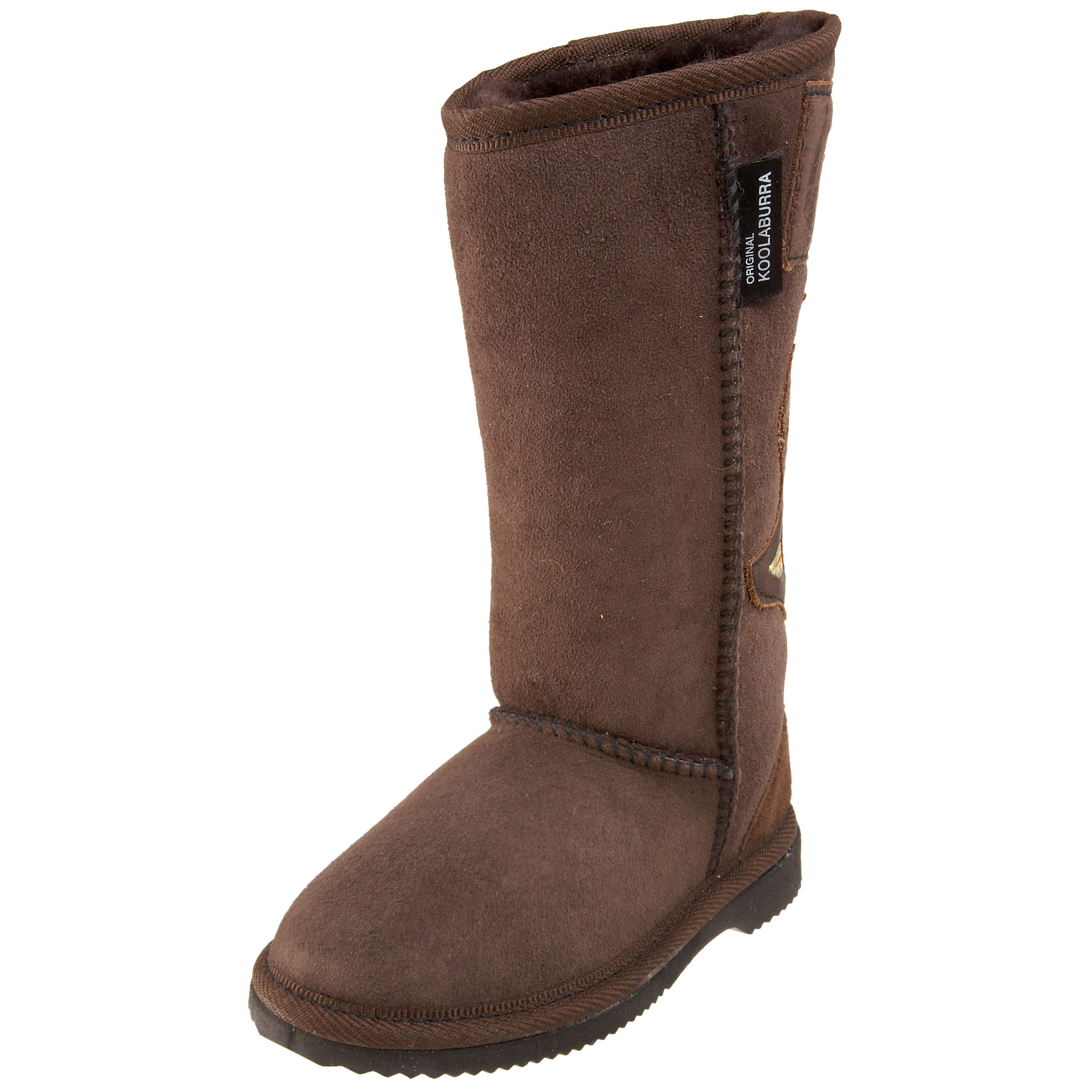Koolaburra Toddler Heart & Soul Tall Boots - Warm Winter Snow Boots for Girls, Comfortable & Stylish - Perfect for Outdoor Play, School, and Cold Weather Adventures