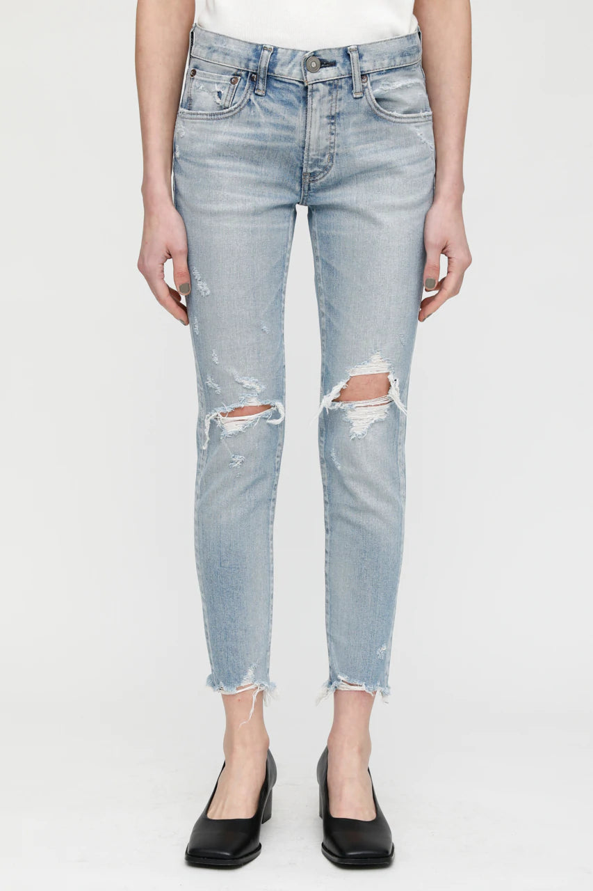 Altawoods Skinny Jeans for Women - Light Blue Denim Stretch Pants | Slim Fit High Waist Trousers for Casual Wear & Everyday Outfits