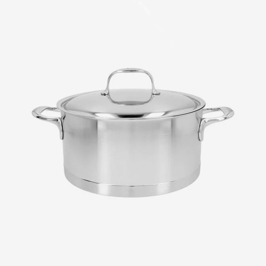 Demeyere Atlantis 7-Piece Stainless Steel Cookware Set with Lids - Perfect for Soups, Stews & Family Meals
