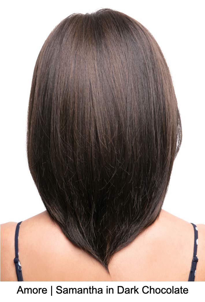 Amore SAMANTHA Double Mono Synthetic Wig - 5 Piece Set with Wig, 4oz Mara Ray Shampoo & Conditioner, Wide Tooth Comb & 19 Page Guide (Auburn Sugar) | Perfect for Cosplay, Costume Parties & Everyday Wear