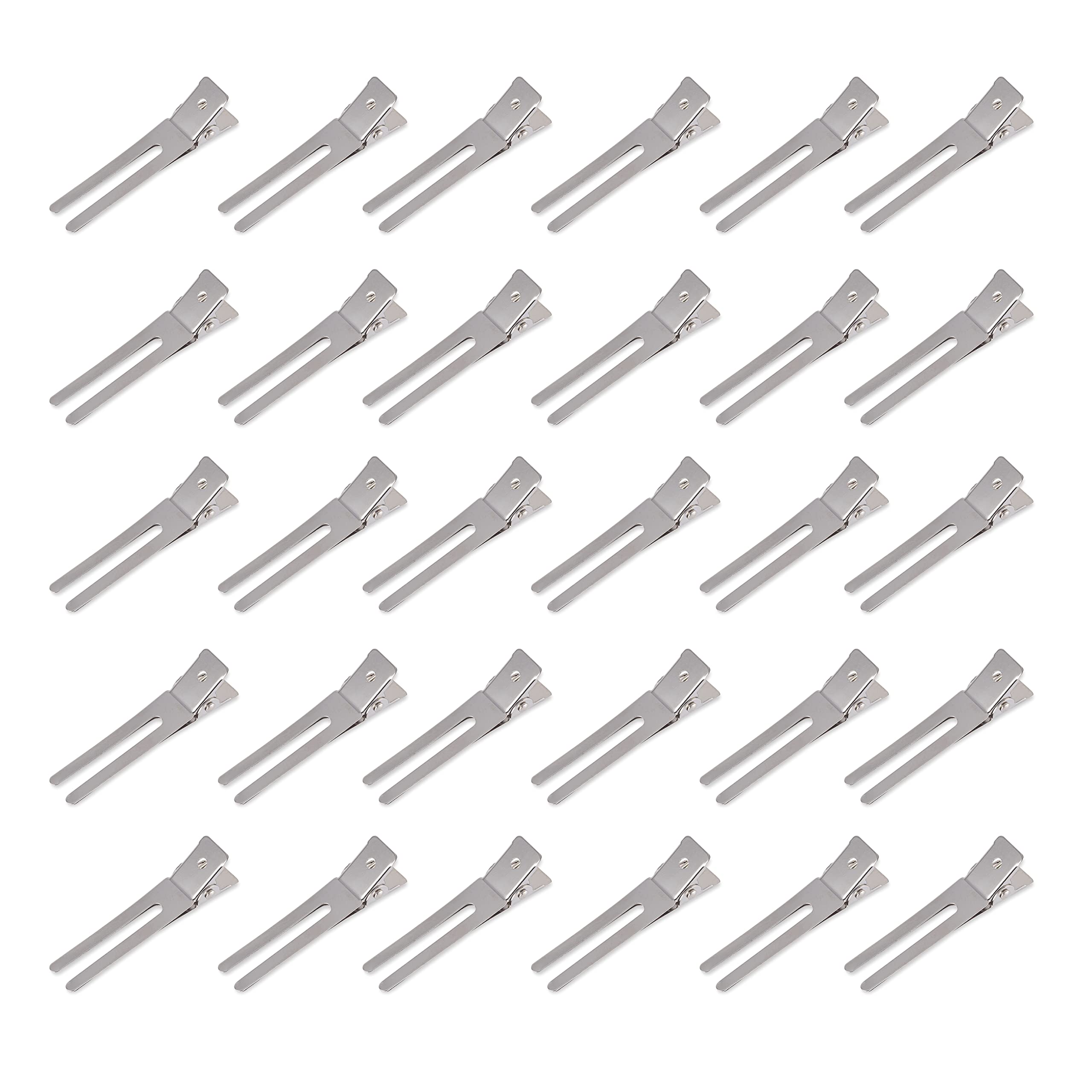 Double Prong Pin Curl Root Clips for Curly Hair - 1.75