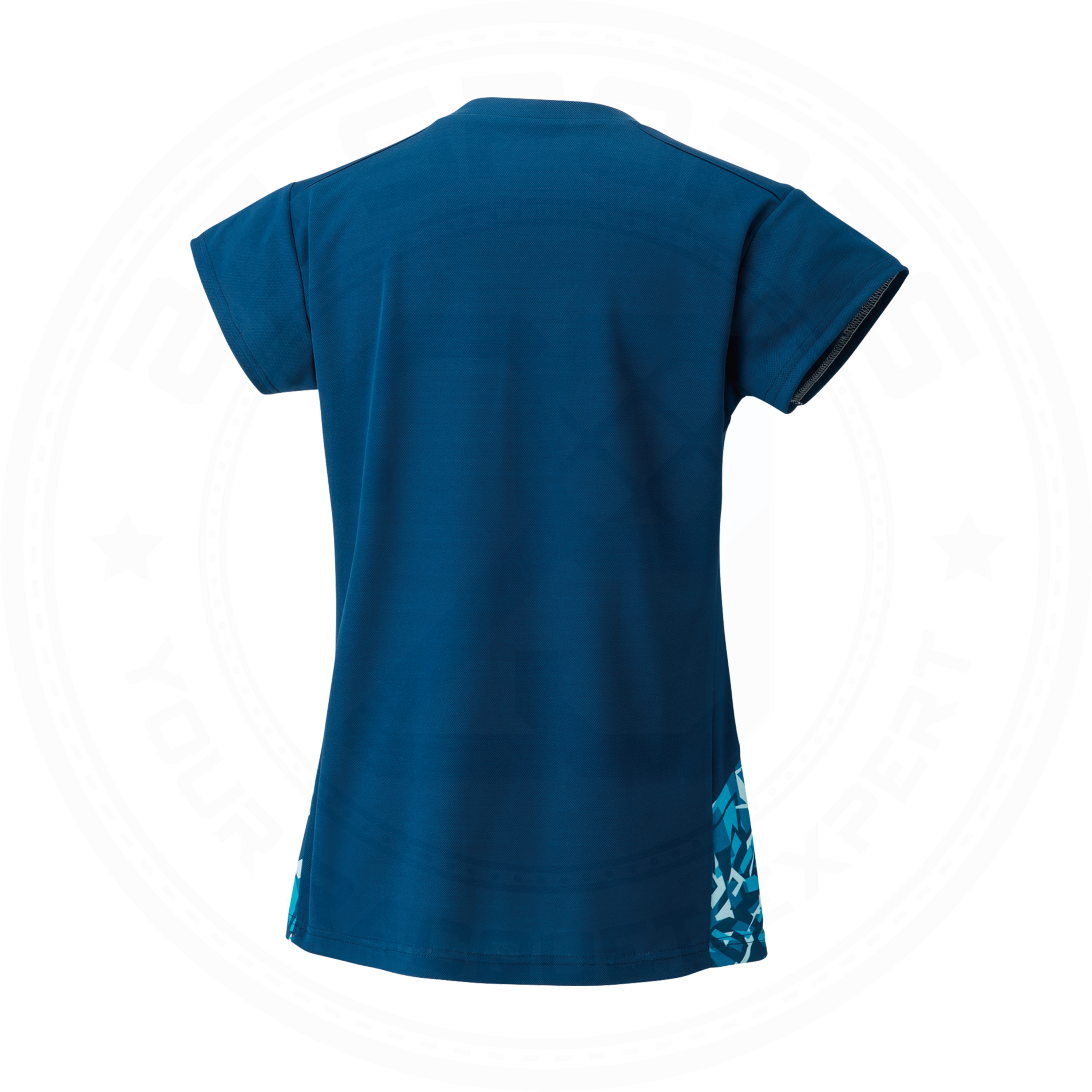 Yonex Japan National Badminton Sports Shirt 20748EX Midnight Blue - Women's Performance Badminton Top for Training & Matches