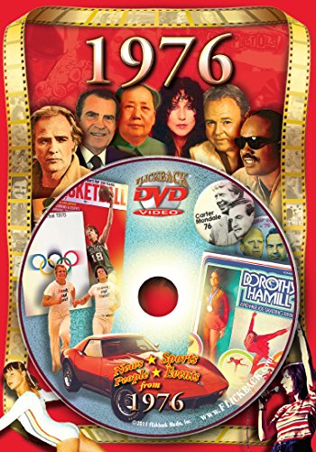 1976 DVD Greeting Card - Unique 1976 Birthday or Anniversary Gift Idea for 1976 Born - Perfect for Nostalgic Celebrations & Milestone Memories