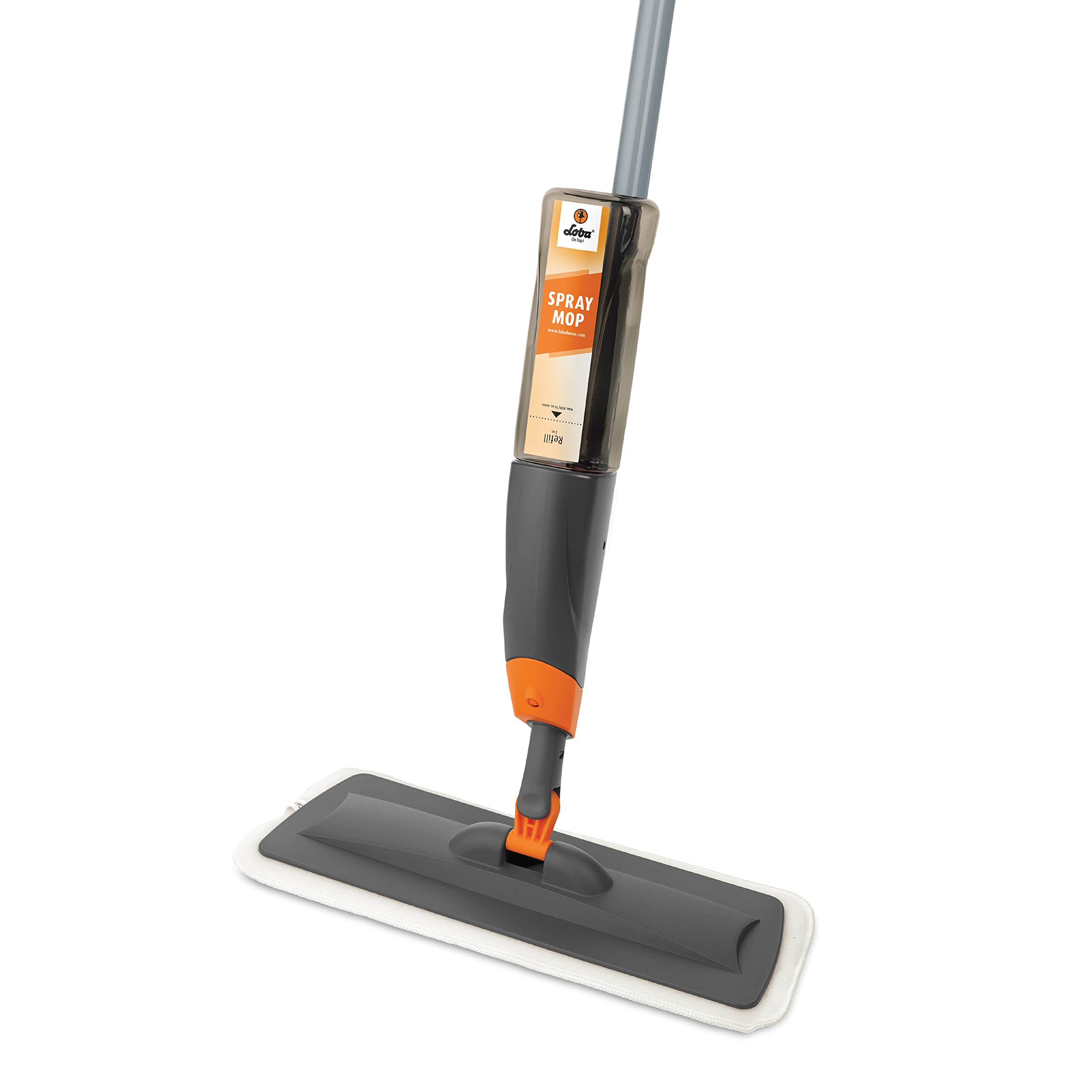 LOBA Spray Mop Set - Premium Hard Floor Cleaner Starter Kit with Reusable Pads | Perfect for Tile, Wood, Laminate & Vinyl Floors | Ideal for Kitchen, Bathroom & High-Traffic Areas