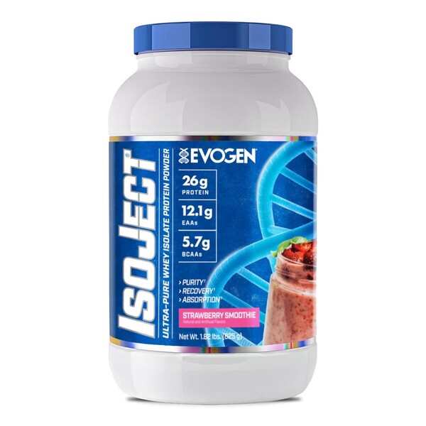 Evogen IsoJect Whey Protein Isolate Powder - 825g (1.82 lbs) for Muscle Recovery & Growth - Perfect for Post-Workout, Gym & Fitness Enthusiasts